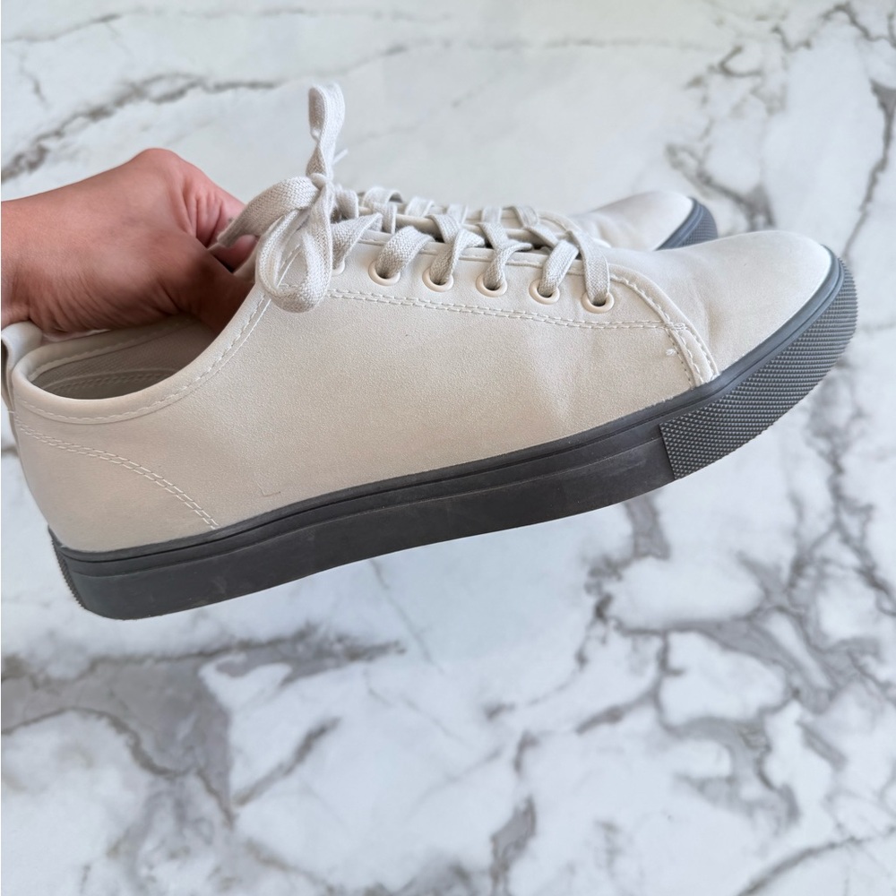 Men's White Sneakers - Picture 6 of 6